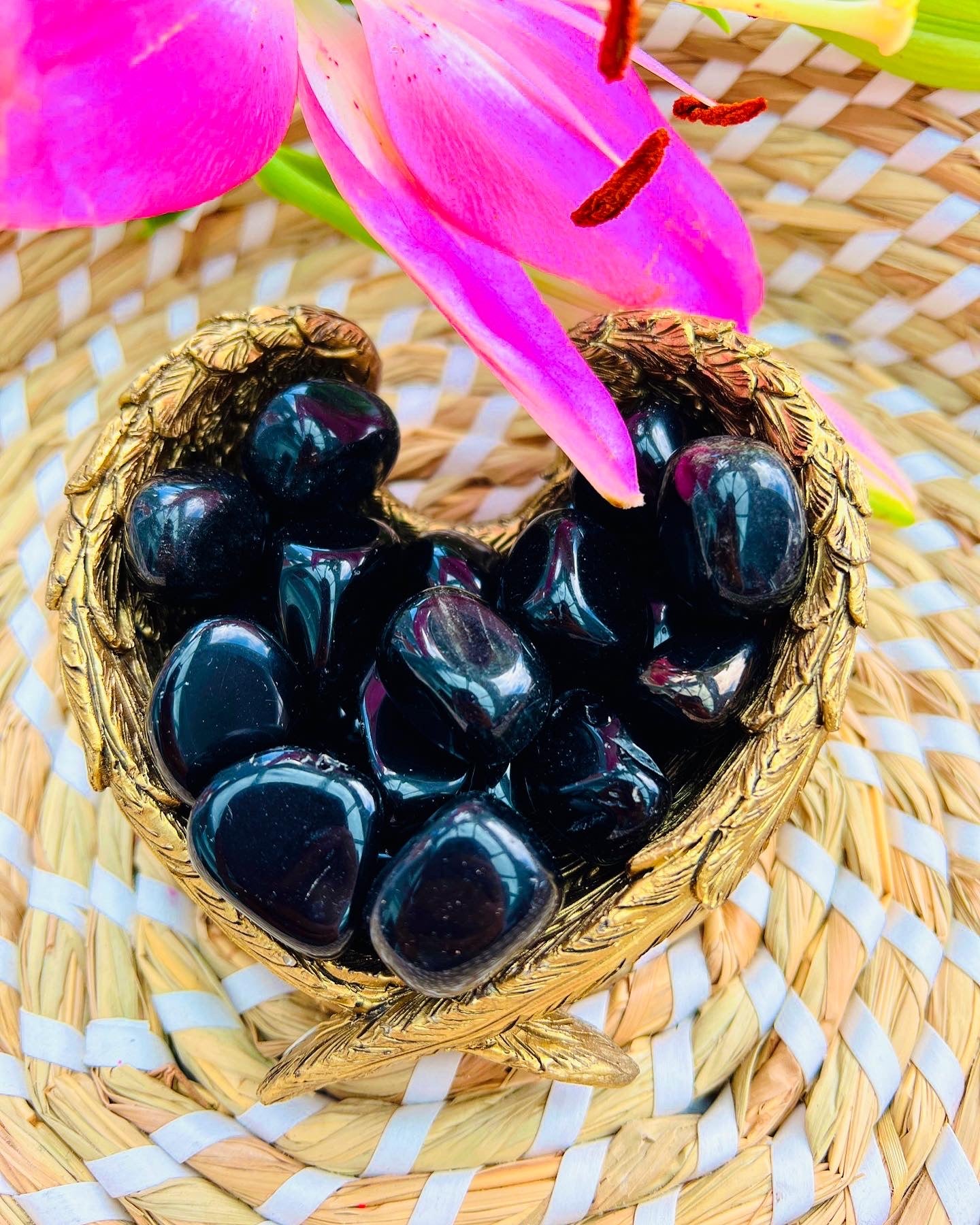 Black Obsidian Crystals