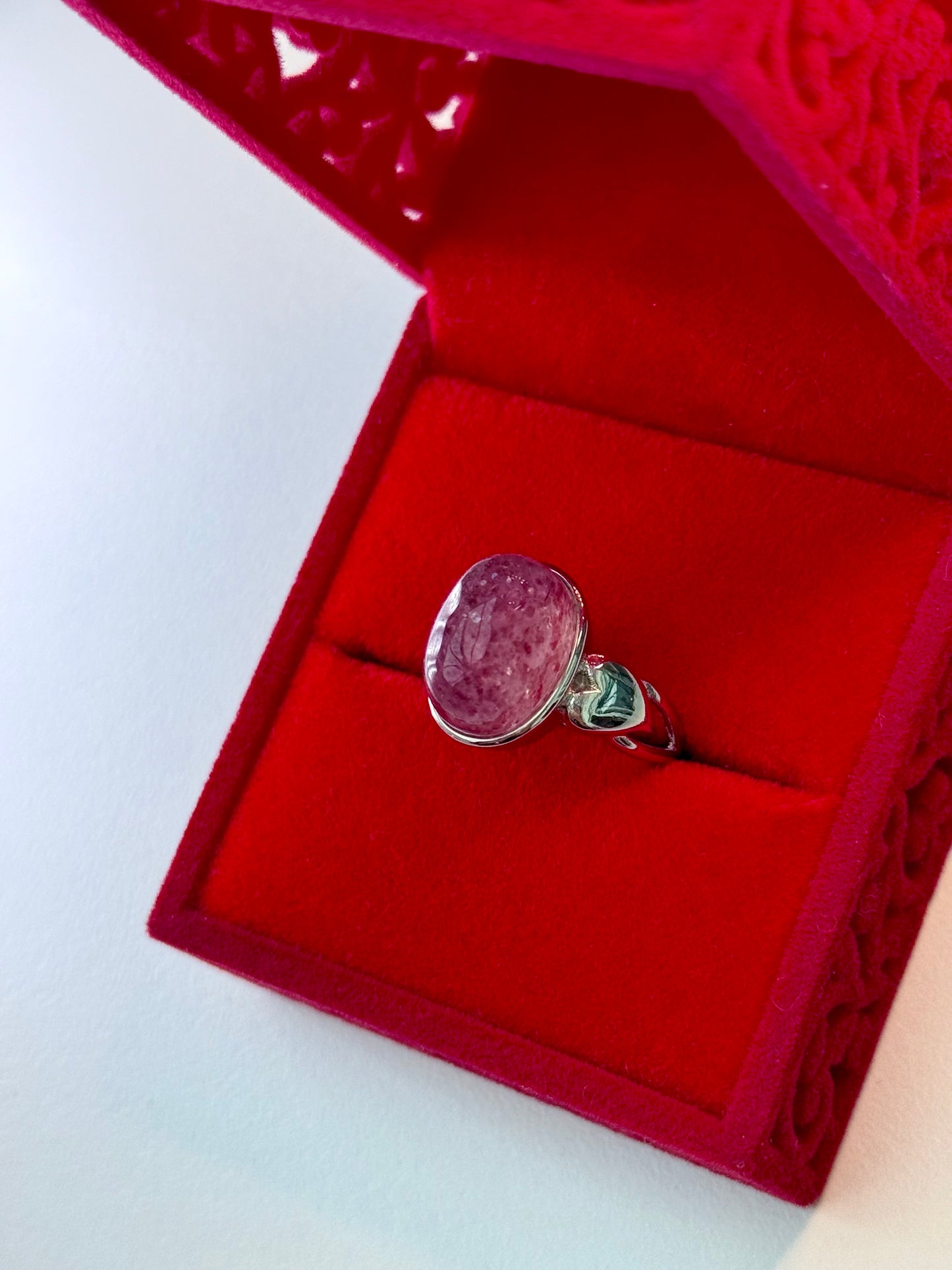 Strawberry Quartz Ring 💍🍓