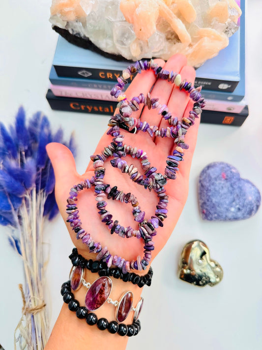 Charoite Crystal Bracelets 📿💜🔮