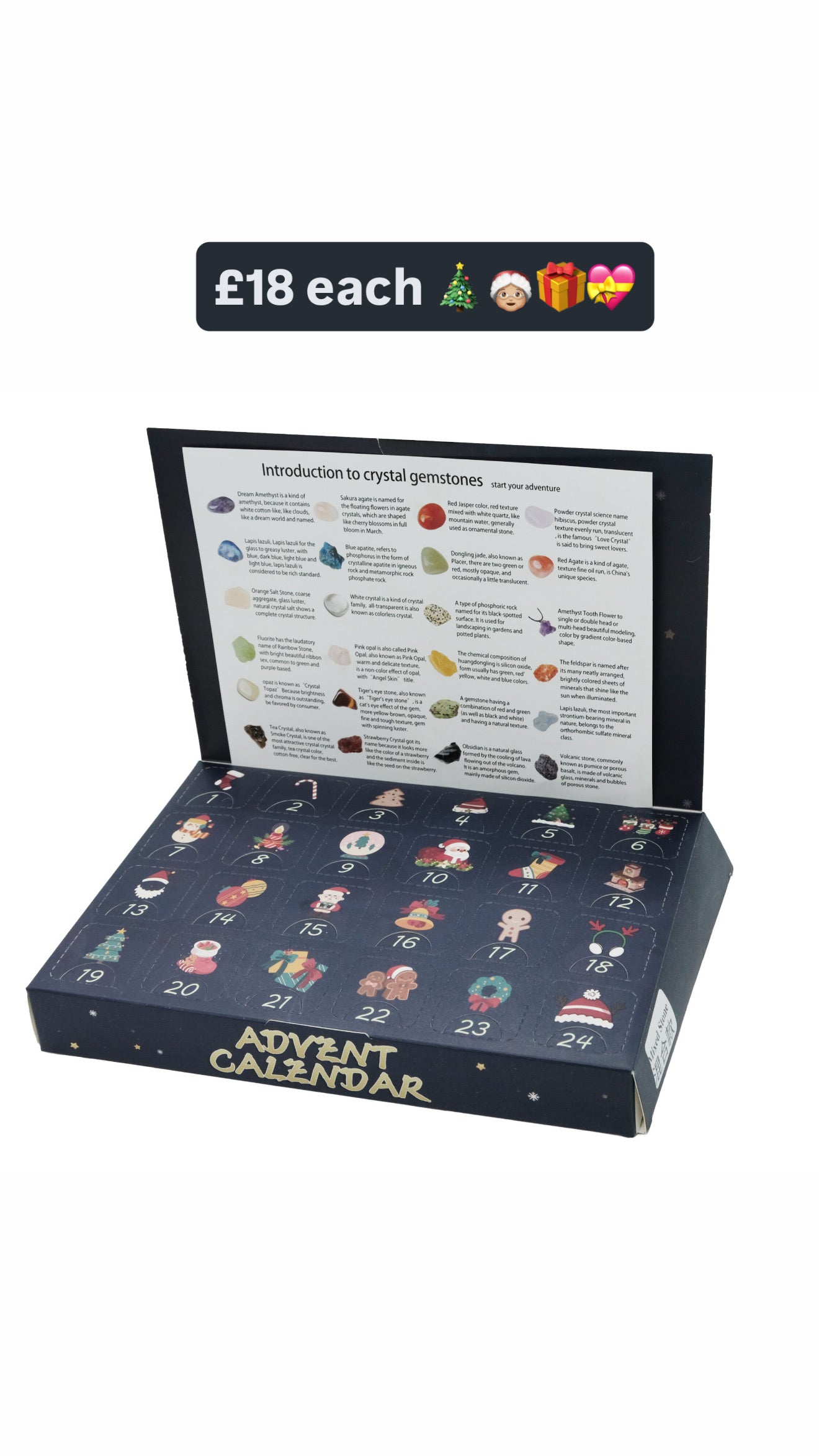 Crystal Advent Calendar 🔮💎👼🏼🎄🤶🏼🎅🏼