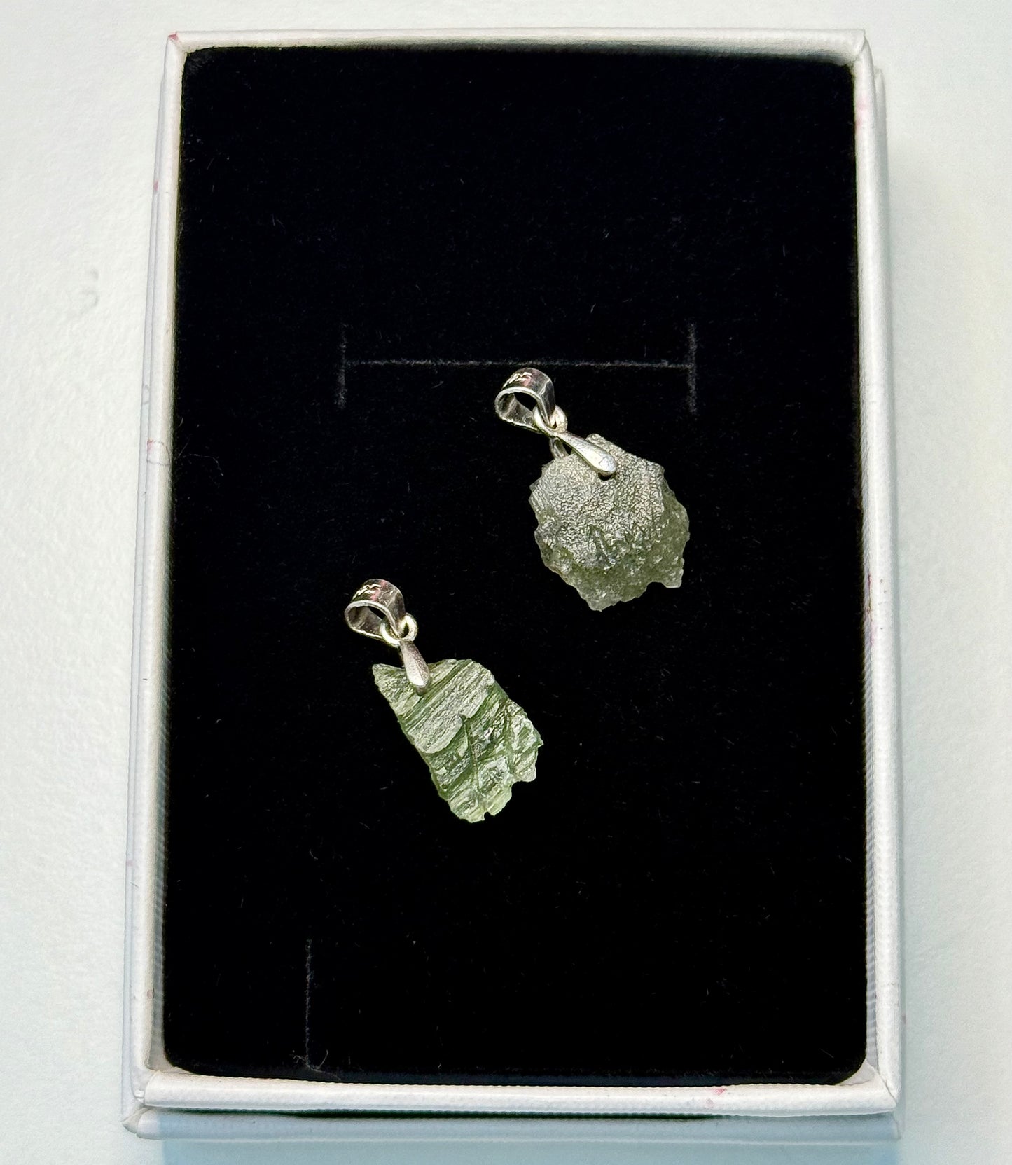 Moldavite Natural Silver 925
