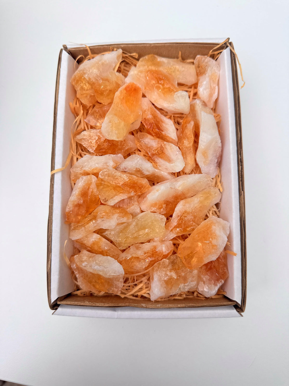 Citrine Crystal Box