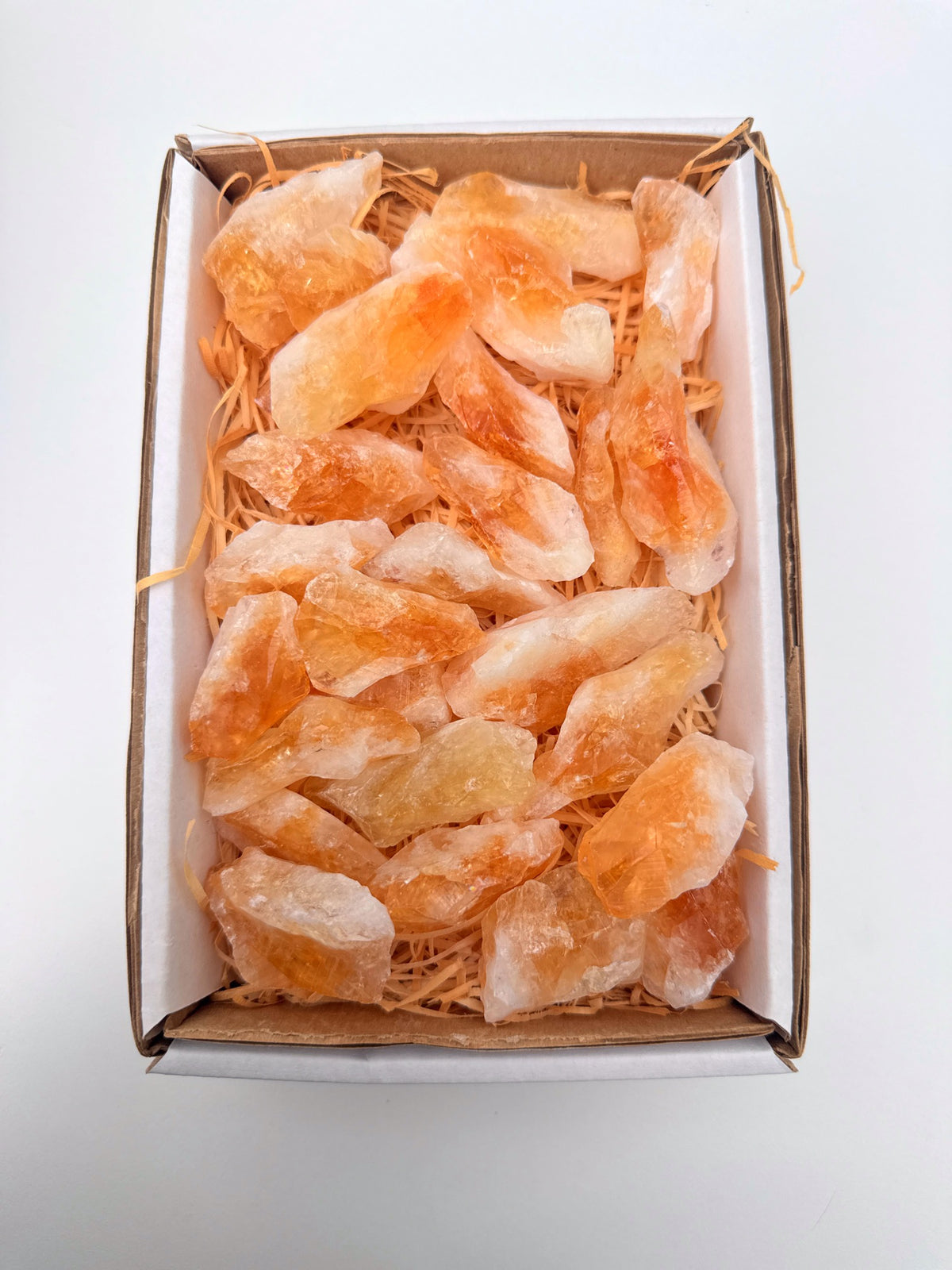 Citrine Crystal Box