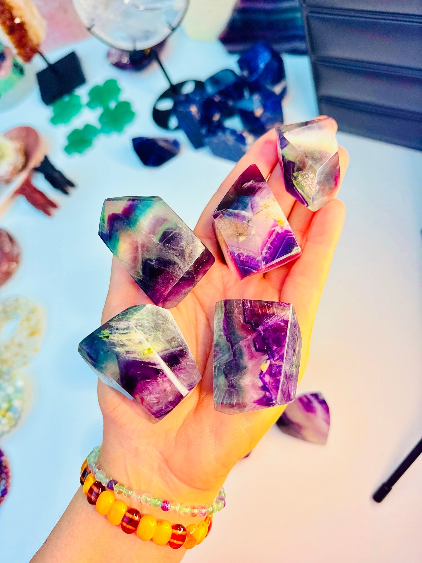 Fluorite Freeform Specimens 🔮🌈