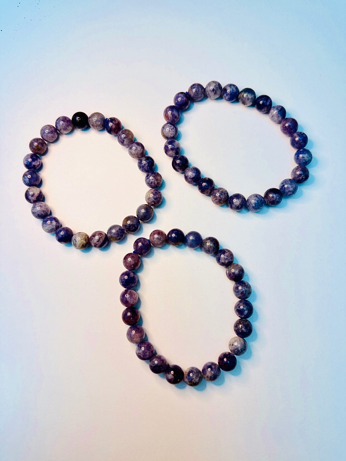 Iolite Powerbead Bracelet 📿🌌