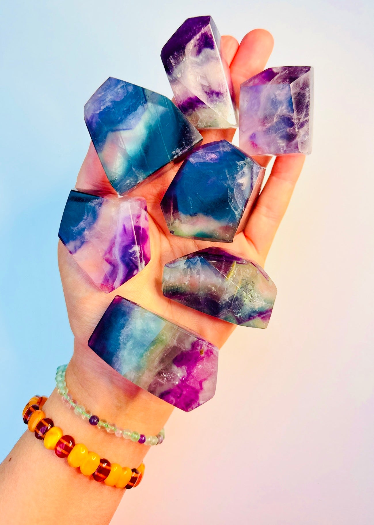 Fluorite Freeform Specimens 🔮🌈