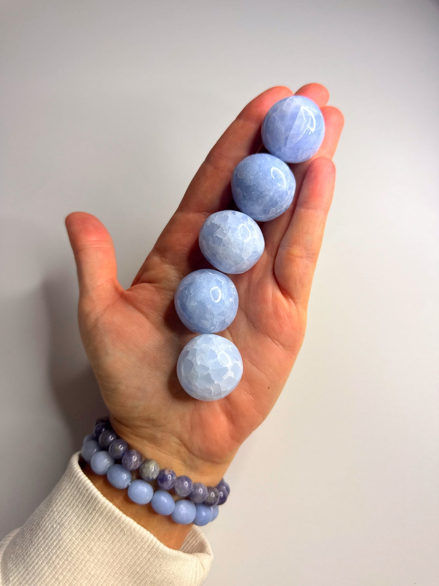 Blue Calcite Jumbos