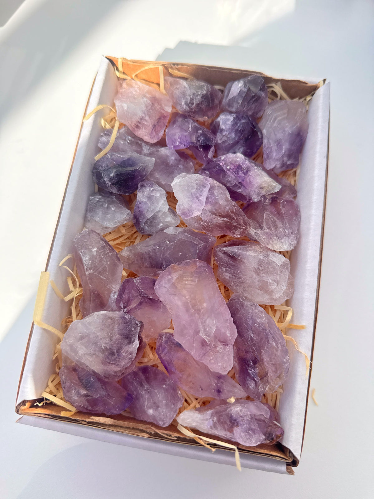 Amethyst Points Box