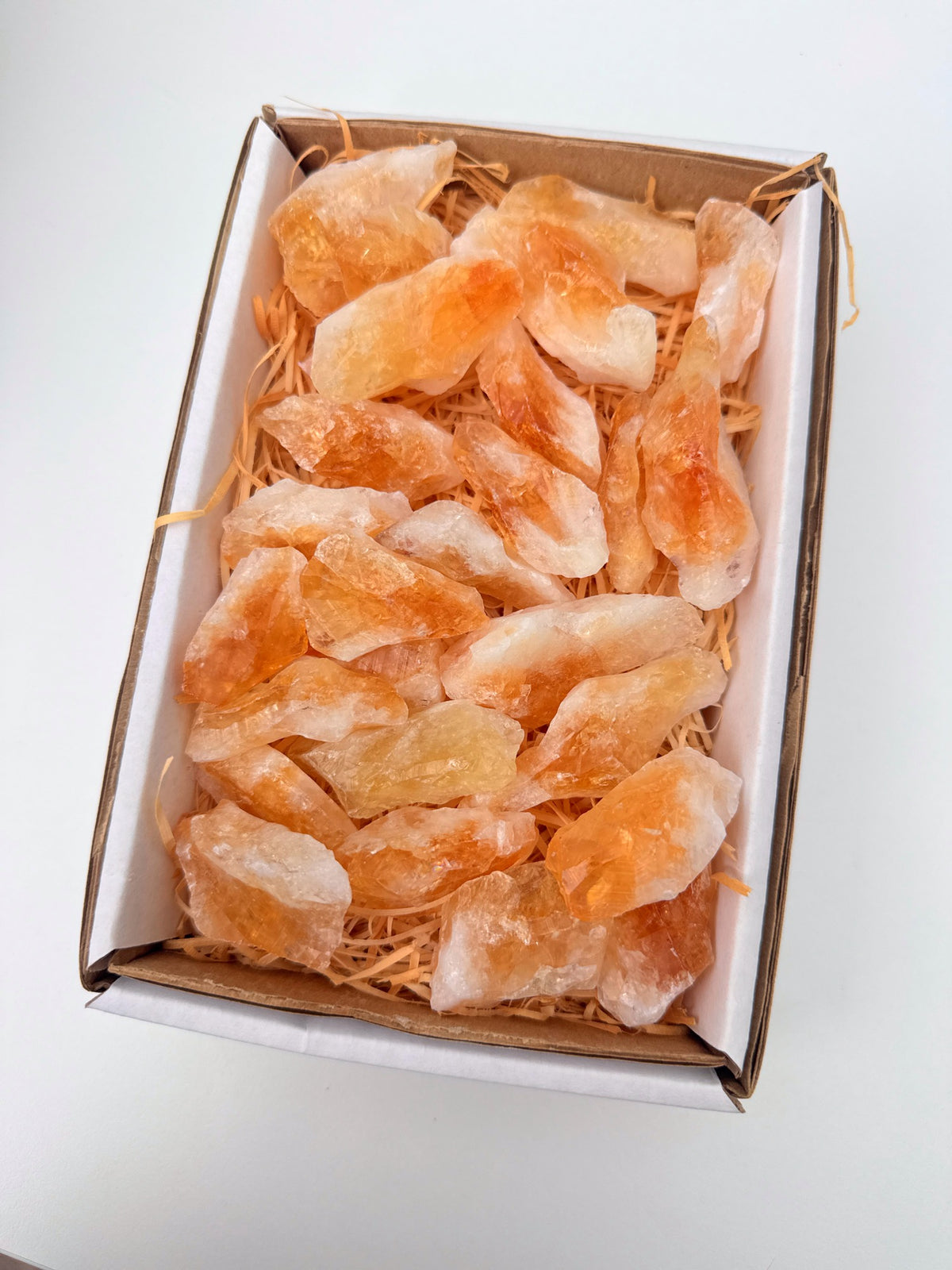 Citrine Crystal Box