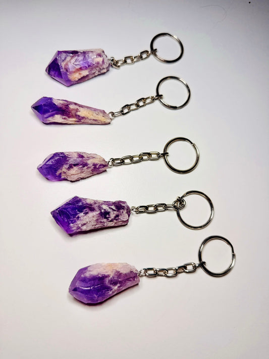 Elestial Amethyst Keyring 💜🔑