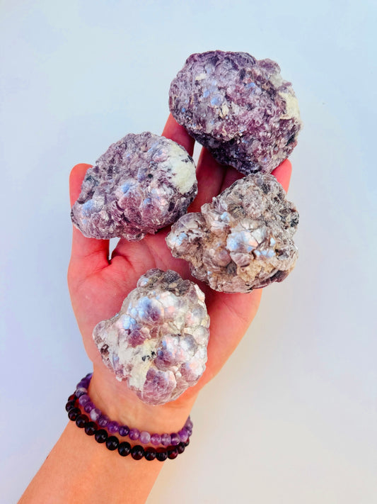 Botryoidal Lepidolite Mica Meaning 💜🔮