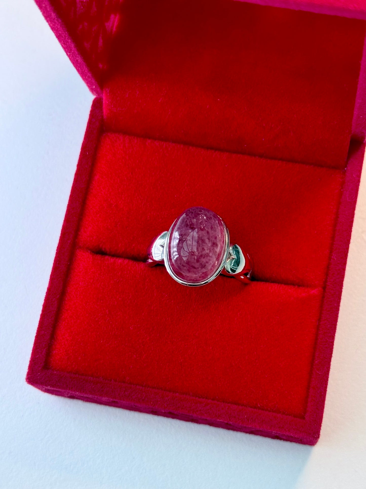 Strawberry Quartz Ring 💍🍓