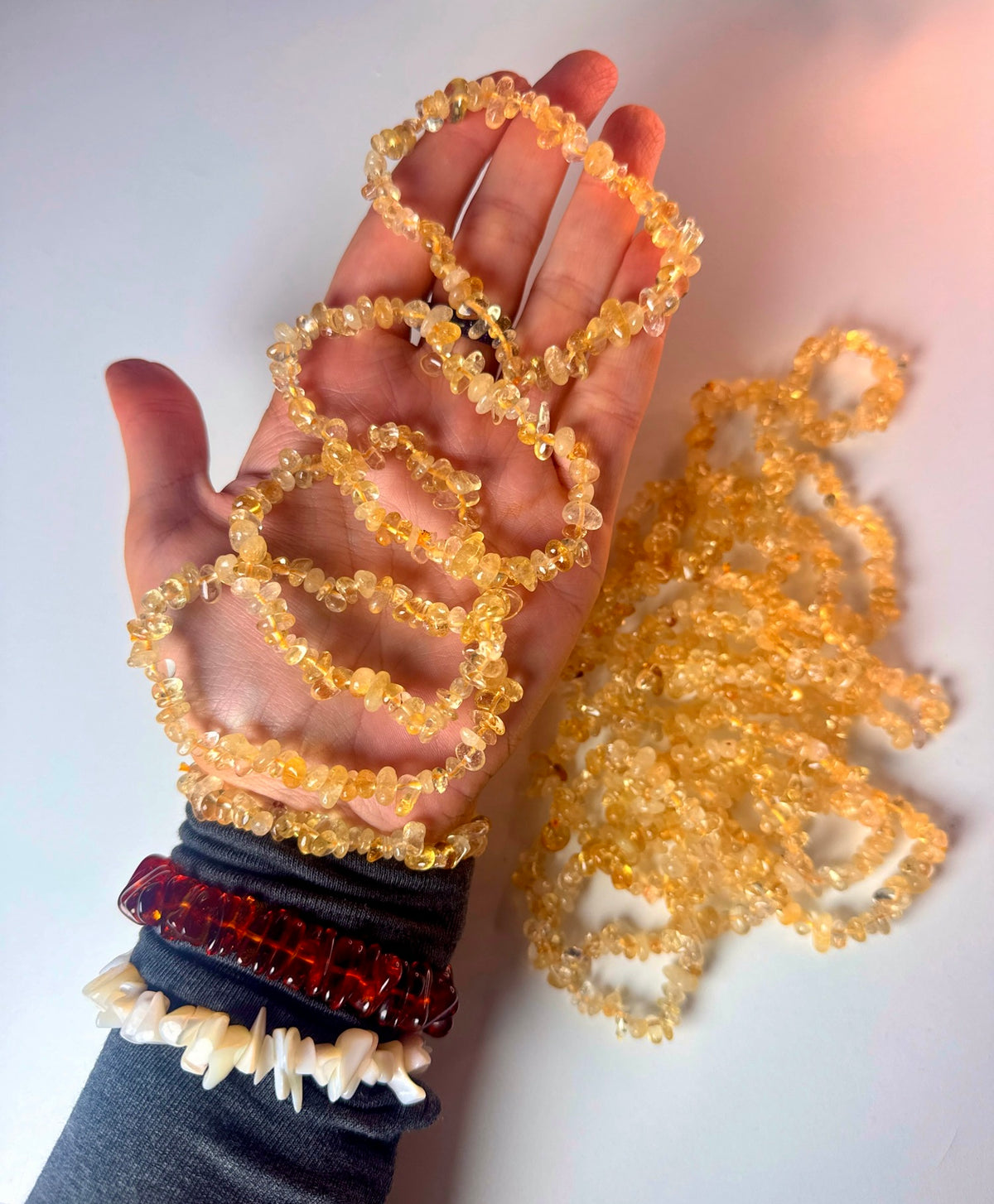 Citrine Crystal Bracelets 💛