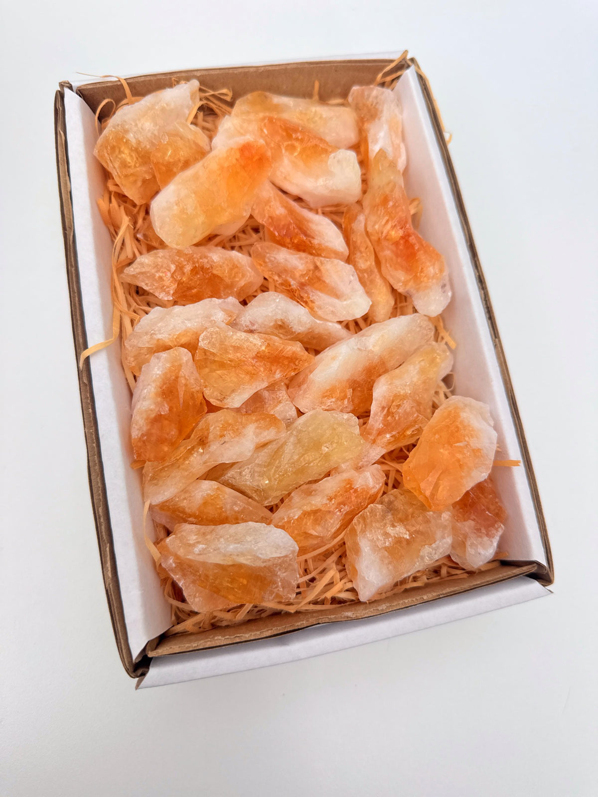 Citrine Crystal Box