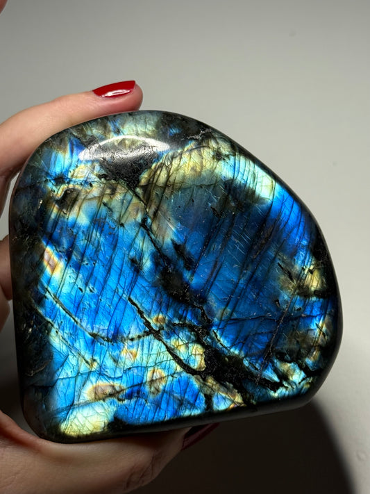 Flashy Labradorite Standing Freeform ✨💫