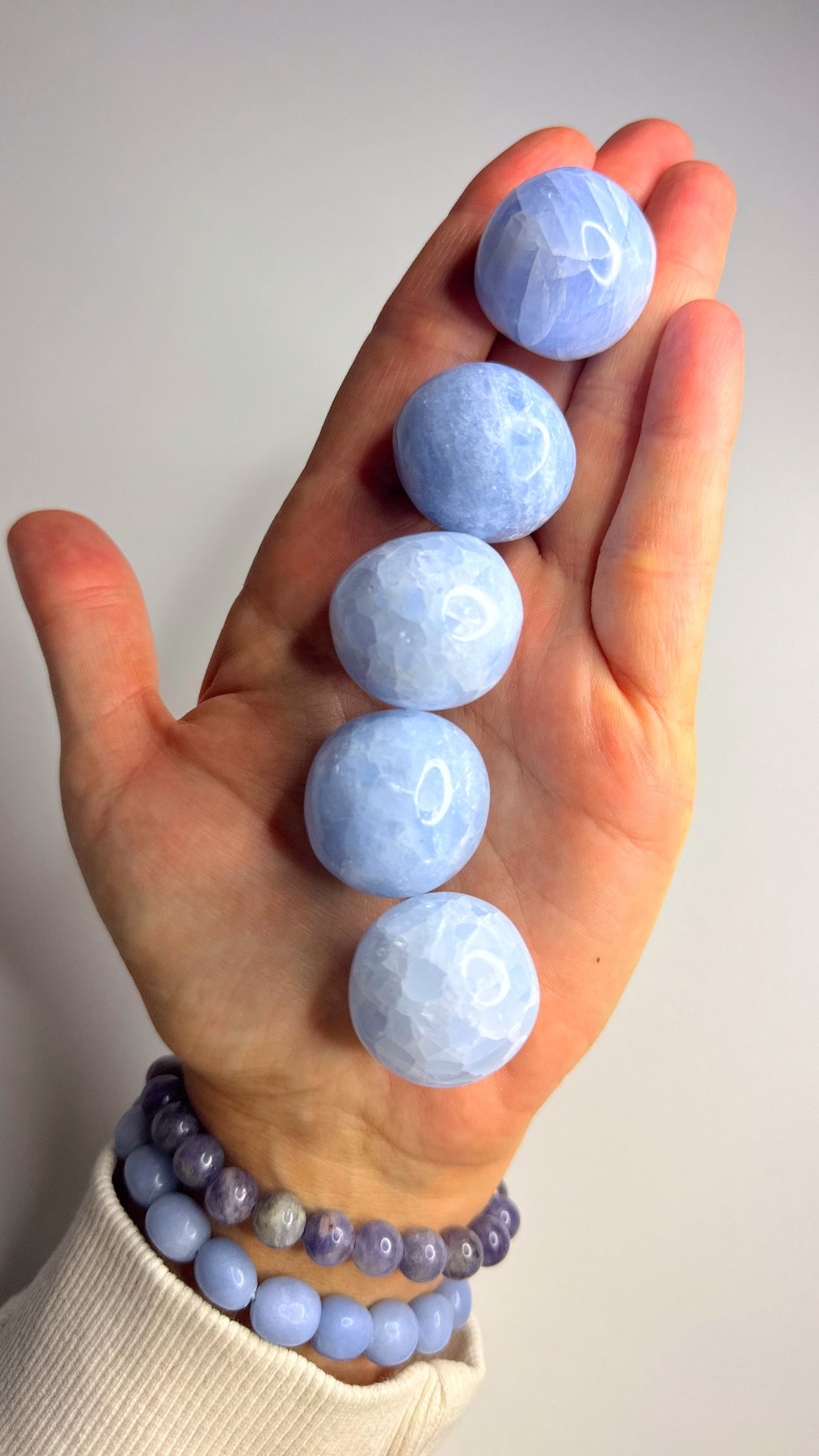 Blue Calcite Jumbos