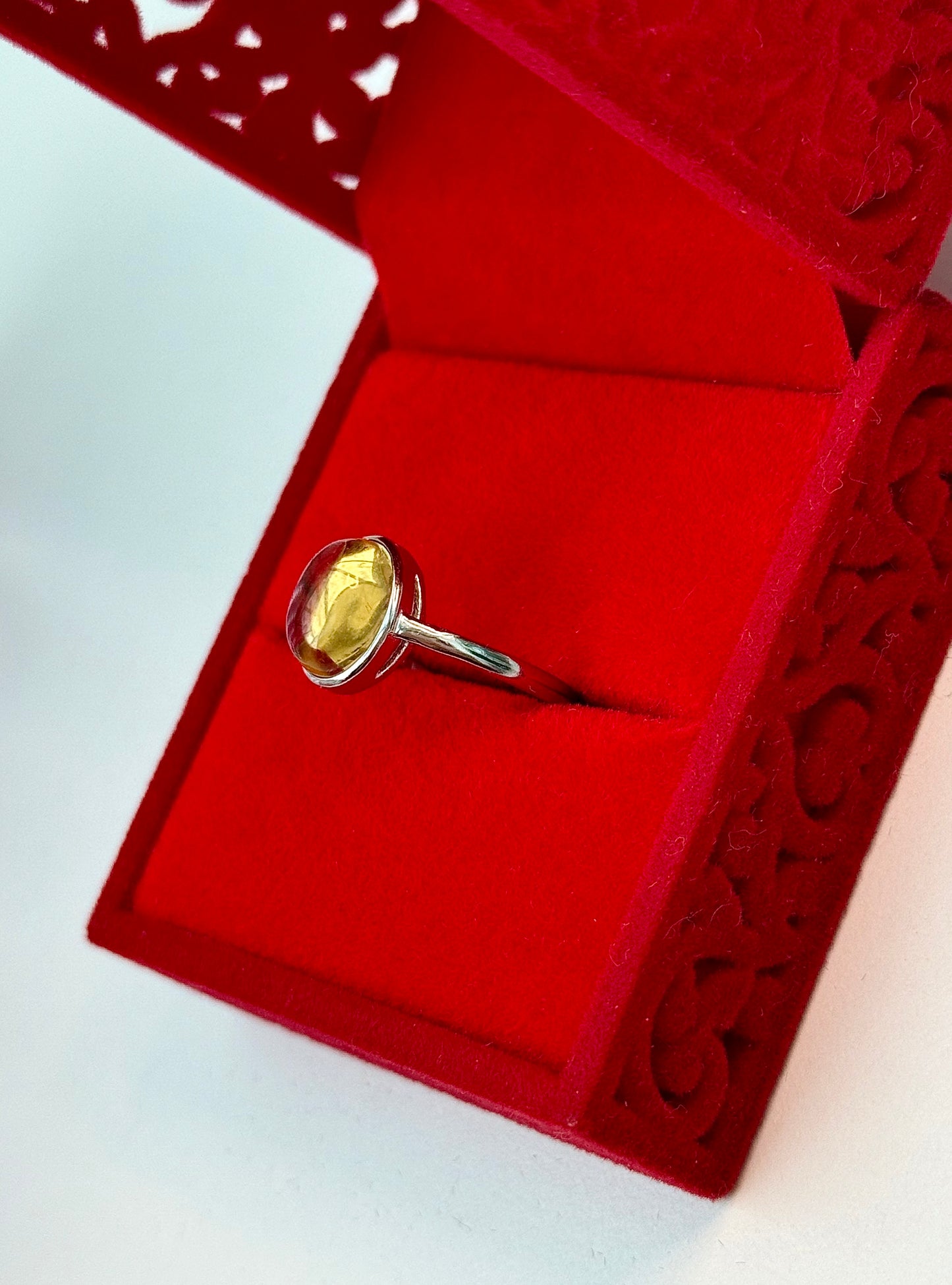 Citrine Oval Ring 💛💍