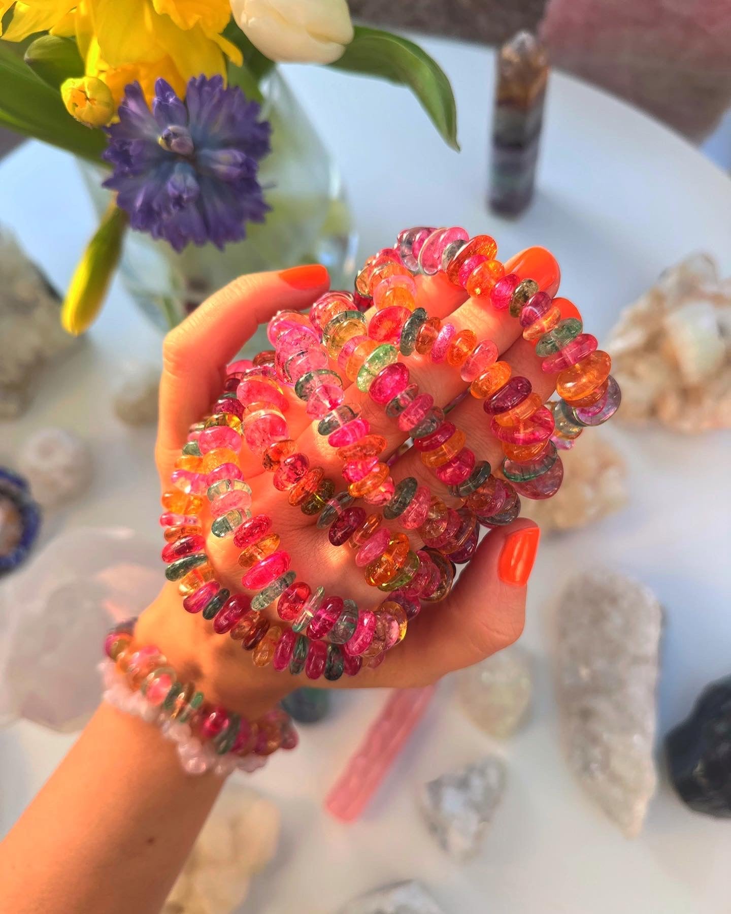 Fairy Rainbow Quartz Bracelets 🌈