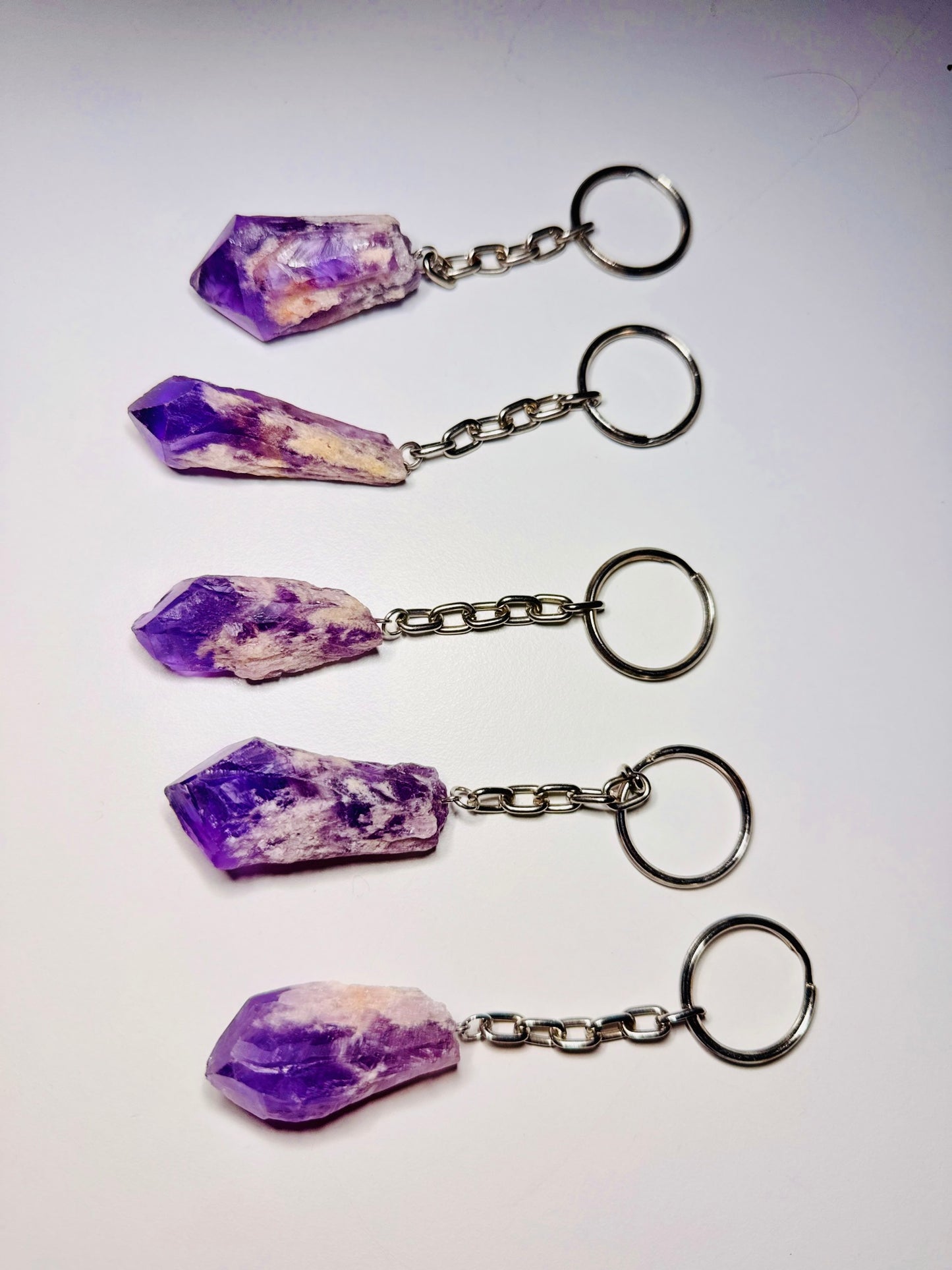 Elestial Amethyst Keyring 💜🔑