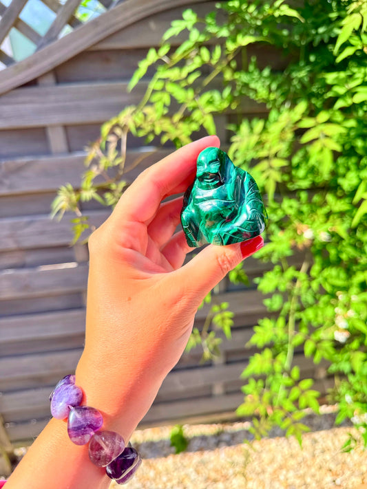Malachite Buddha