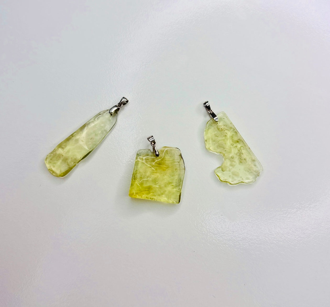 Libyan Desert Glass Pendants ✨