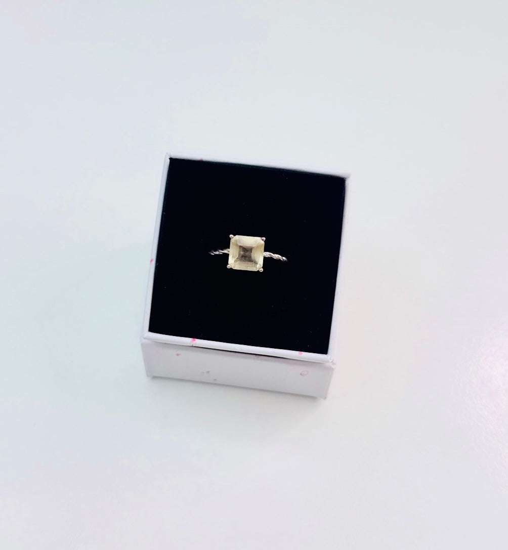 Libyan Desert Glass Ring ✨💍