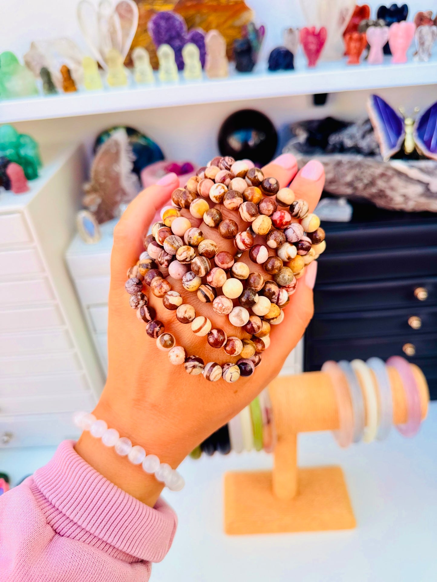 Chocolate Calcite Bracelets 🍫🍫🍫