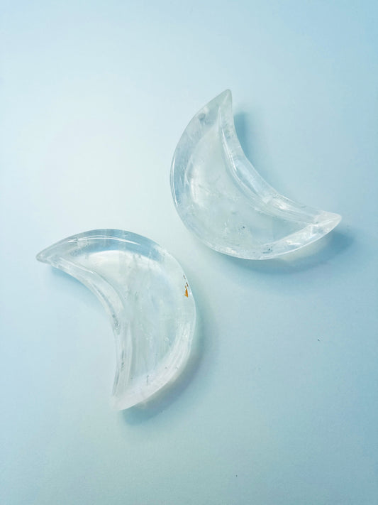 Quartz Crescent Moon Dish 💎🌙