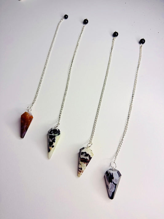 Black Sardonyx Pendulums 🖤