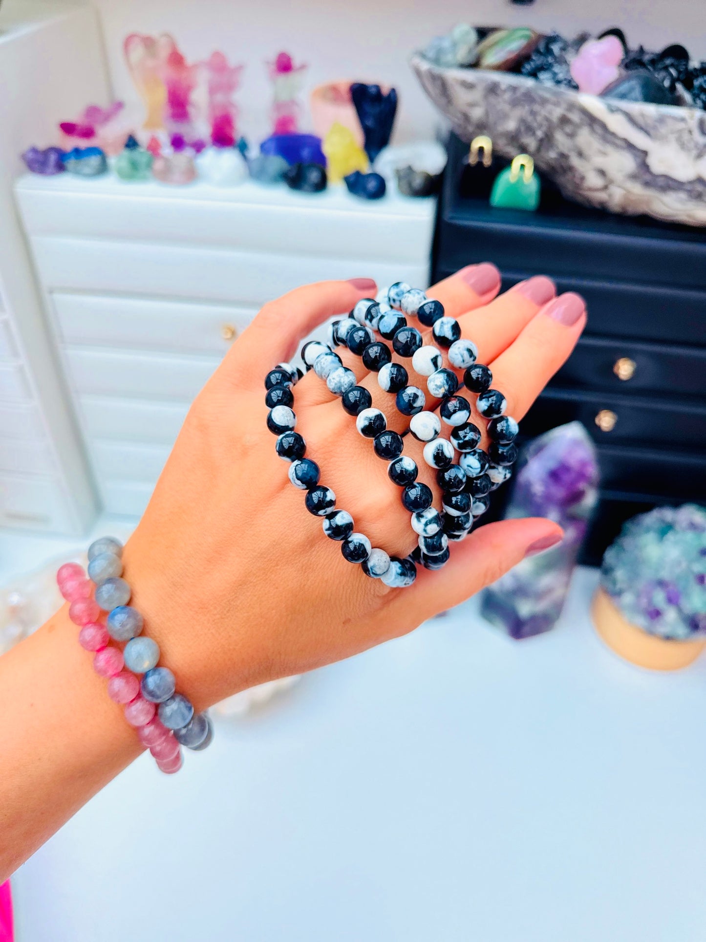 Orca Agate 🐳🖤🤍