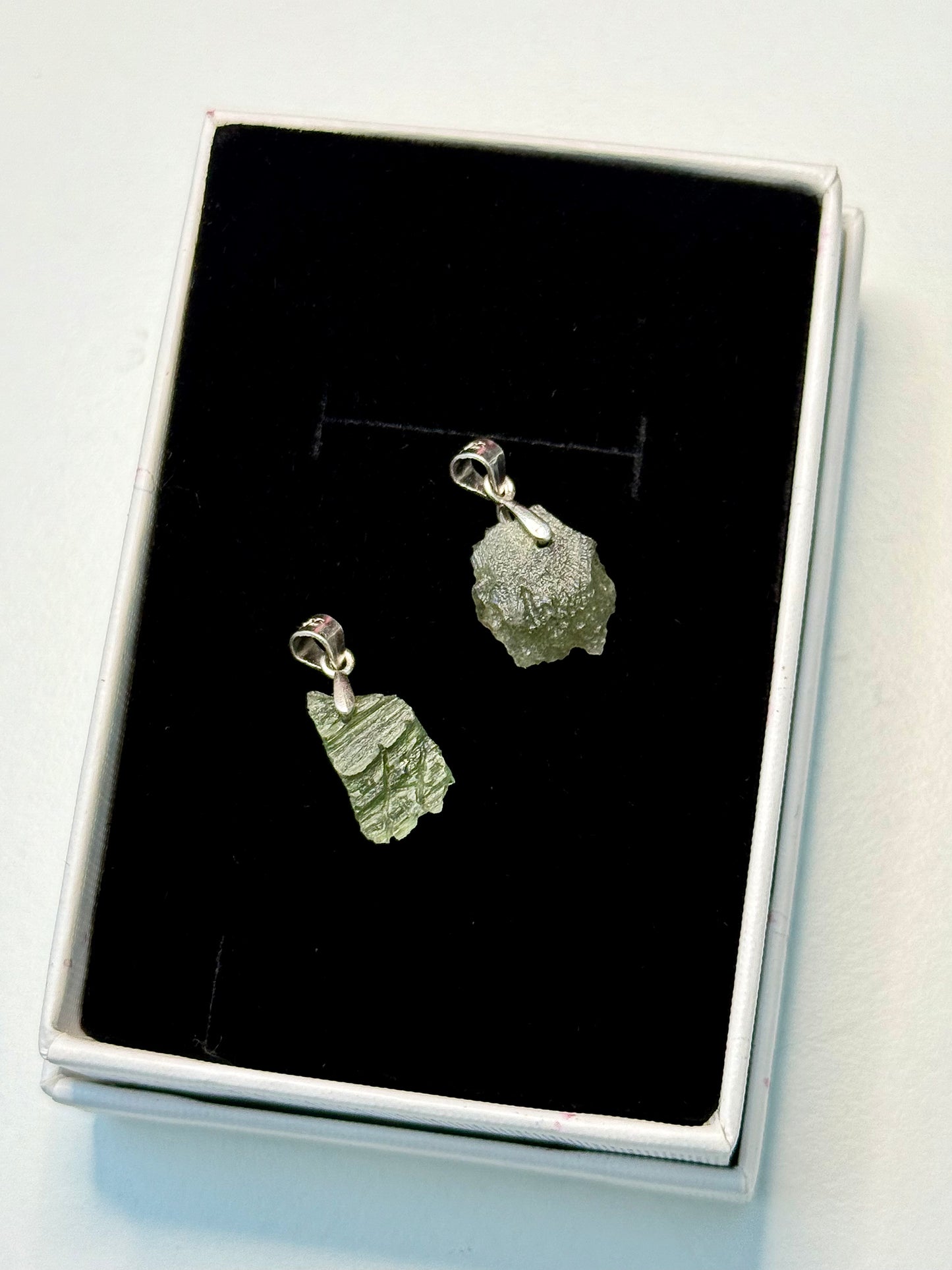 Moldavite Natural Silver 925