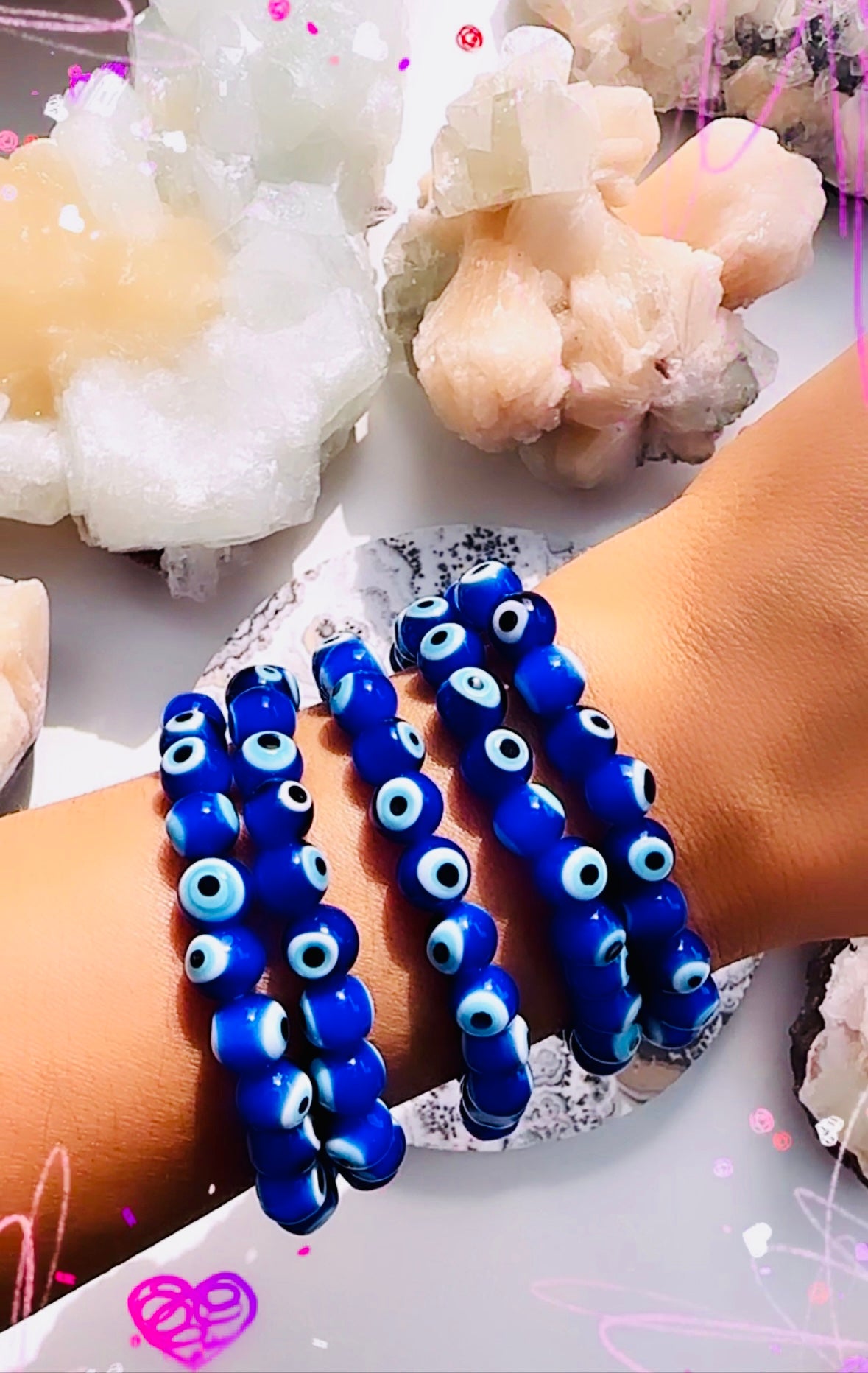 Blue Evil Eye Protection Bracelets 🧿📿