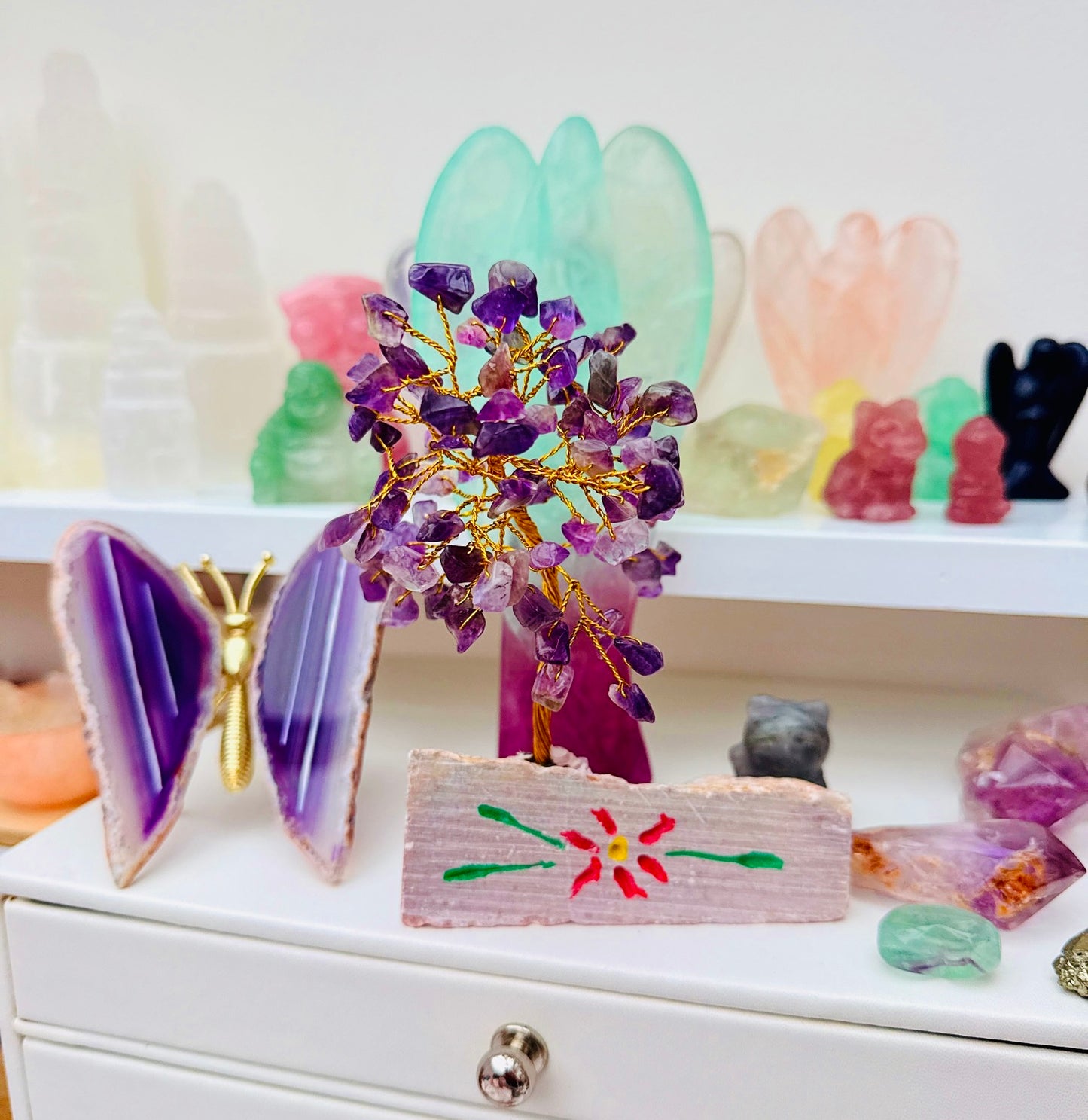 Amethyst Chip Crystal Trees 🔮🌳