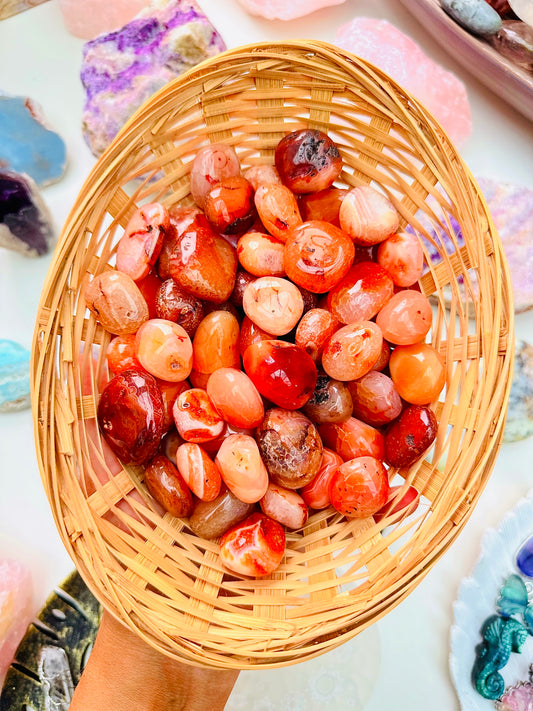 Carnelian Crystals 🍊🧡