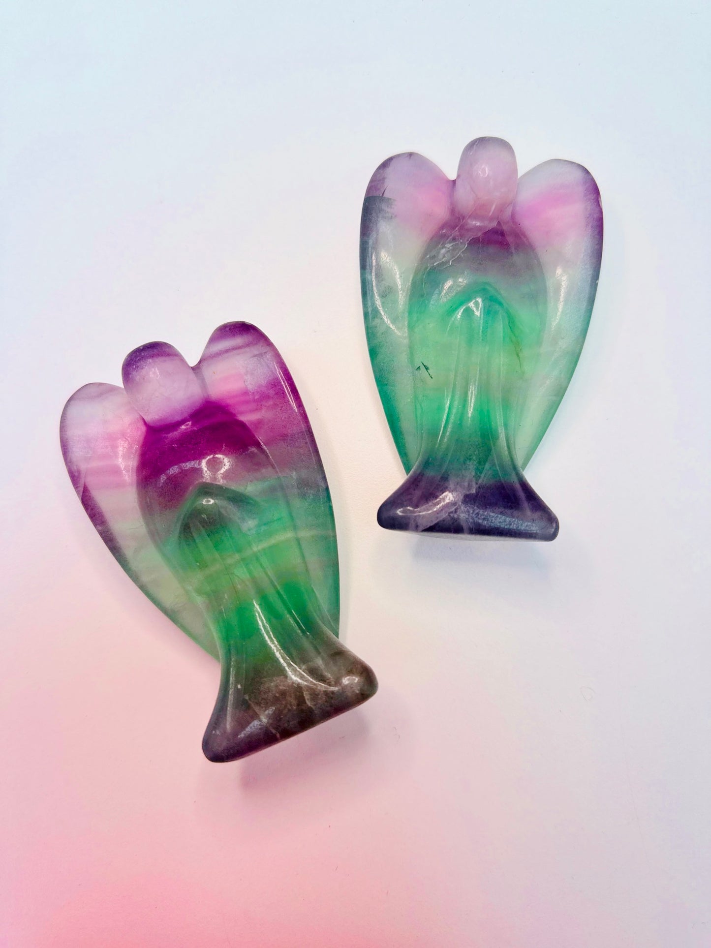 Angel 👼🏼🍀💜🌈 Rainbow Fluorite 🔮💎👼🏼