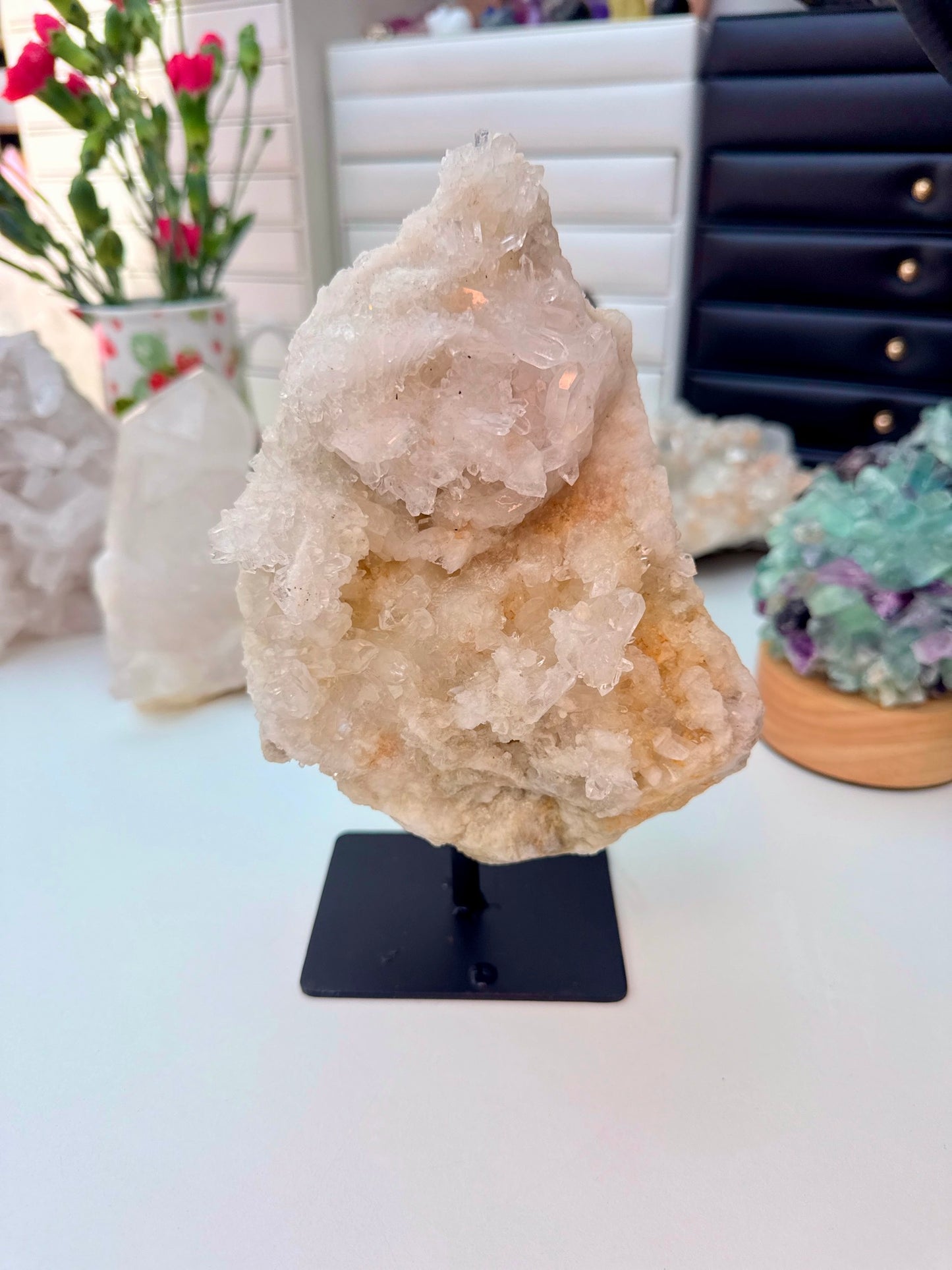 Quartz Specimen on Stand ✨