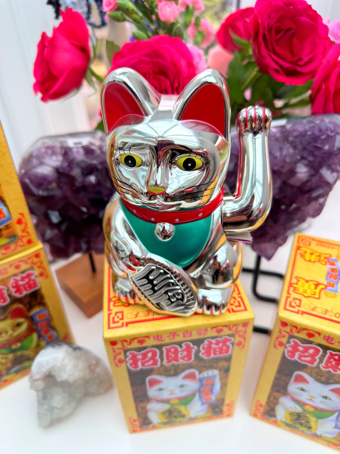 Lucky Chinese Cat 🐈‍⬛🍀💕😻🐈🧧