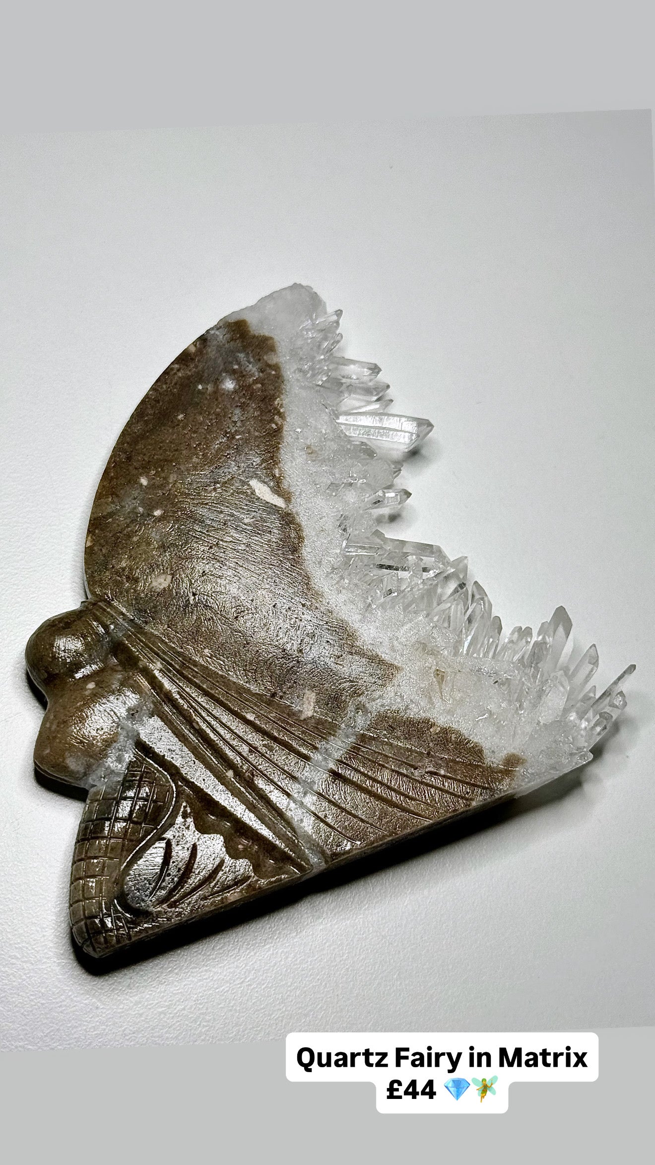 Quartz Fairy in Matrix 🧚