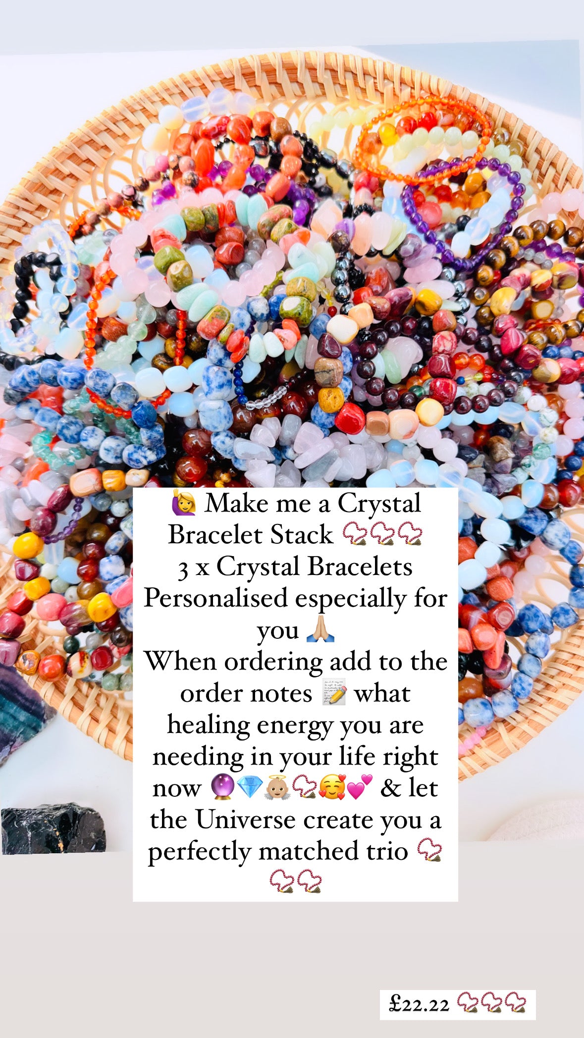 Make me a Crystal Bracelet Stack 📿📿📿