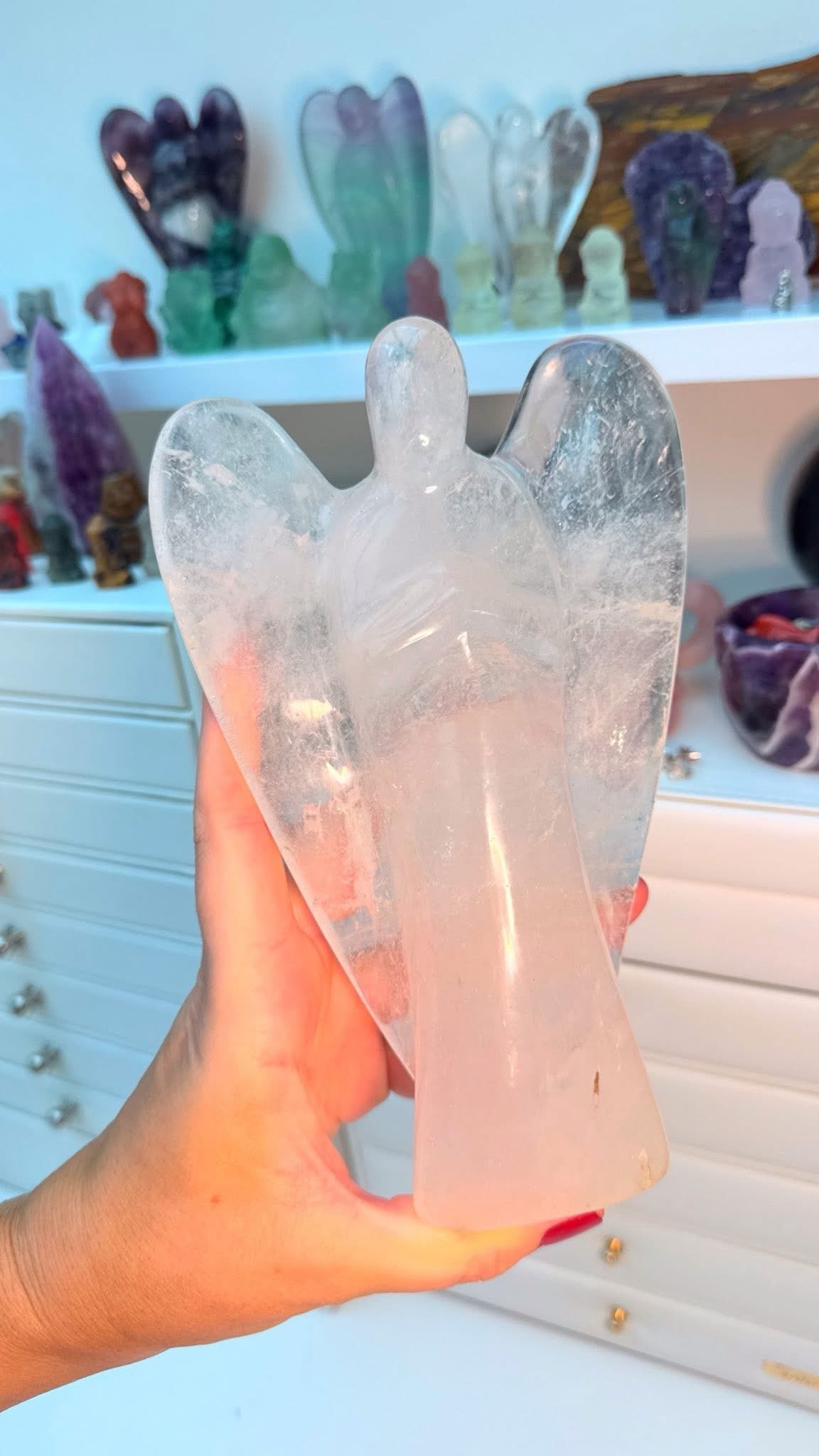 Large Quartz Angel 👼🏼 Betsy 👼🏼💎