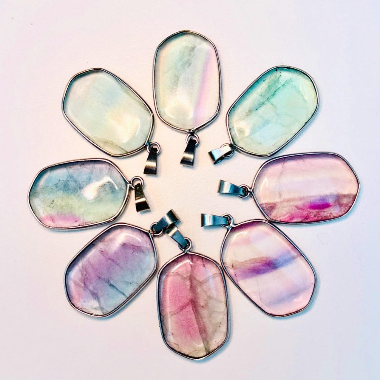 Angelic Fluorite Light Pendants 🩷