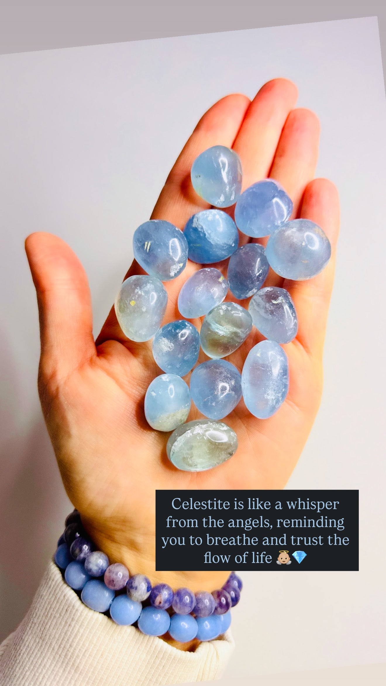 Celestite Crystals 💎👼🏼