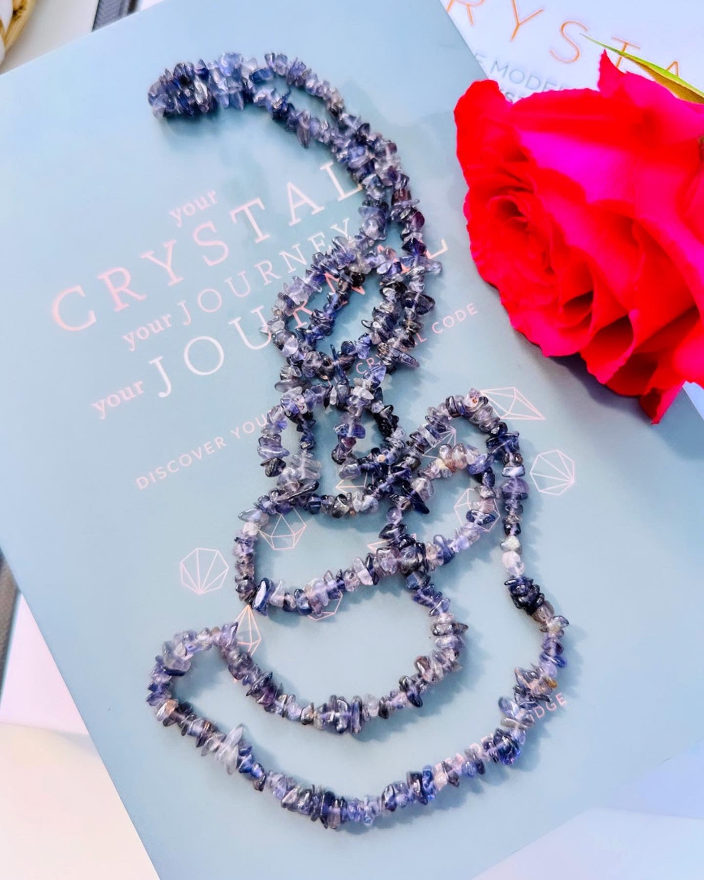 Iolite Crystal Necklace 💎