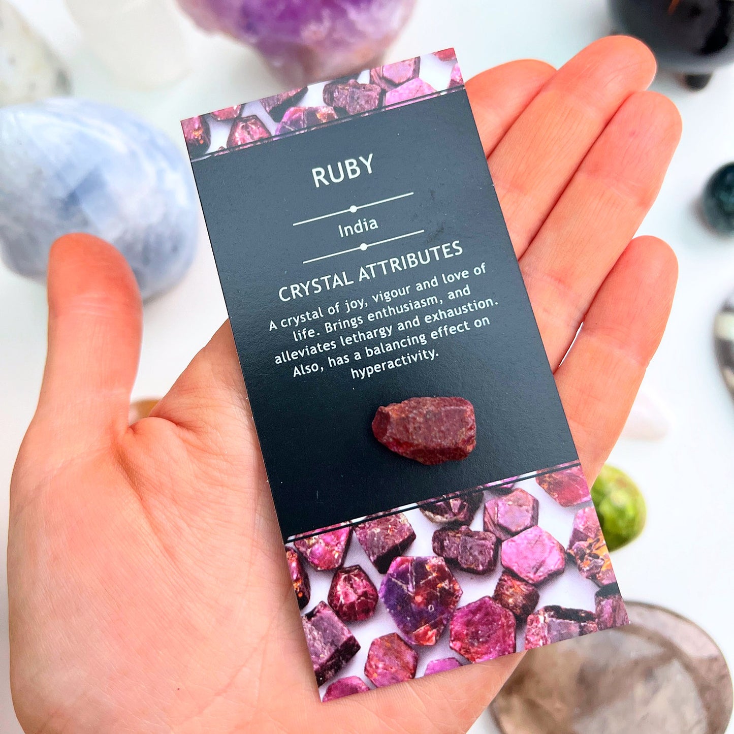 Ruby Natural Crystal