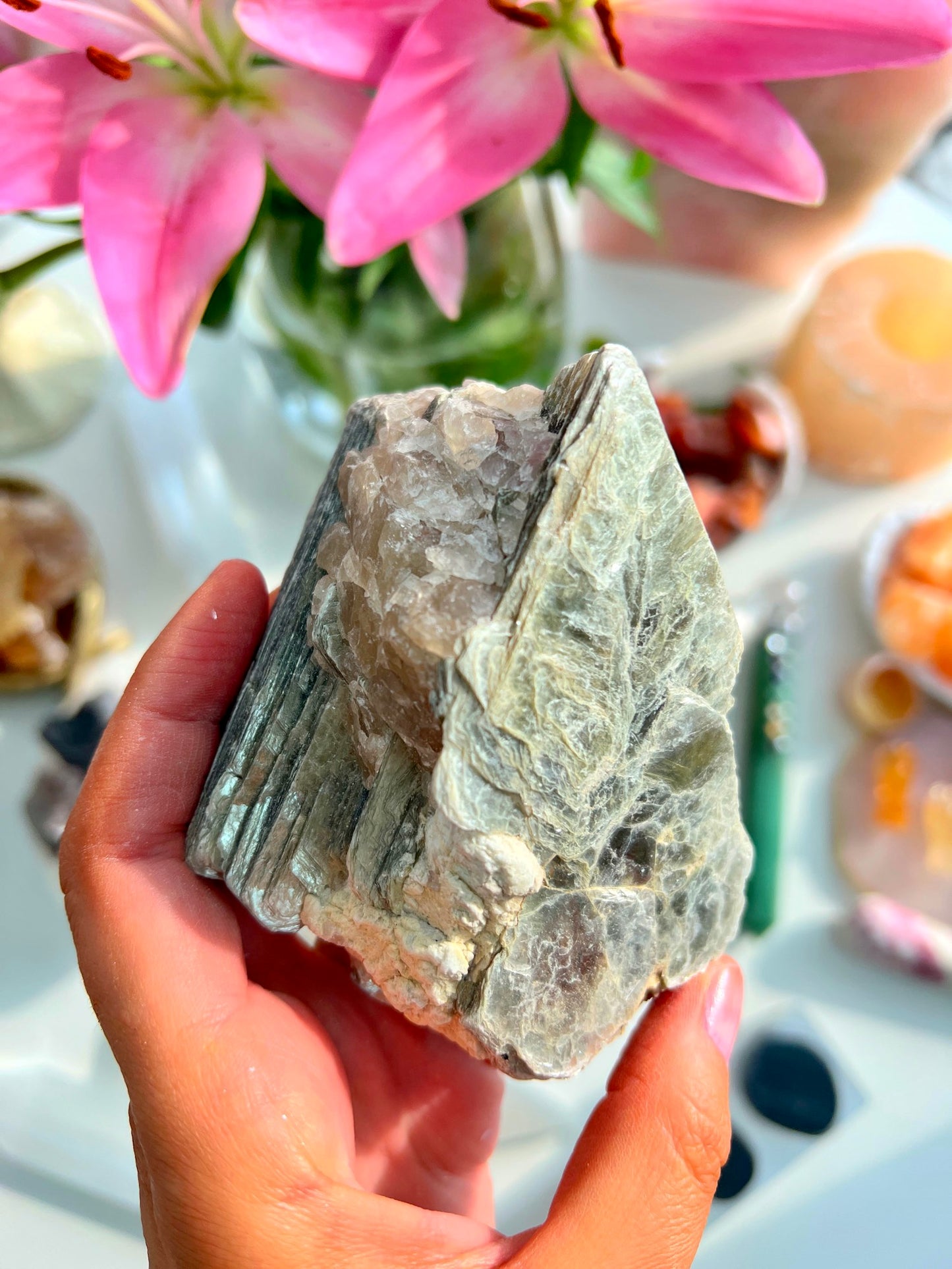 Golden Mica Specimens