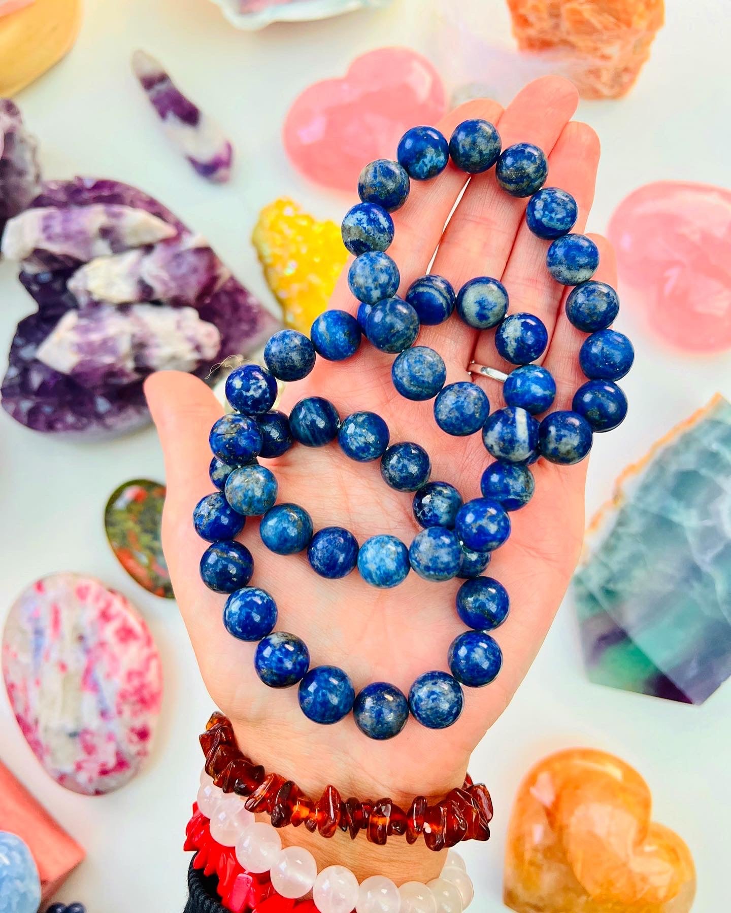 Lapis Lazuli Bead Bracelets 💙📿