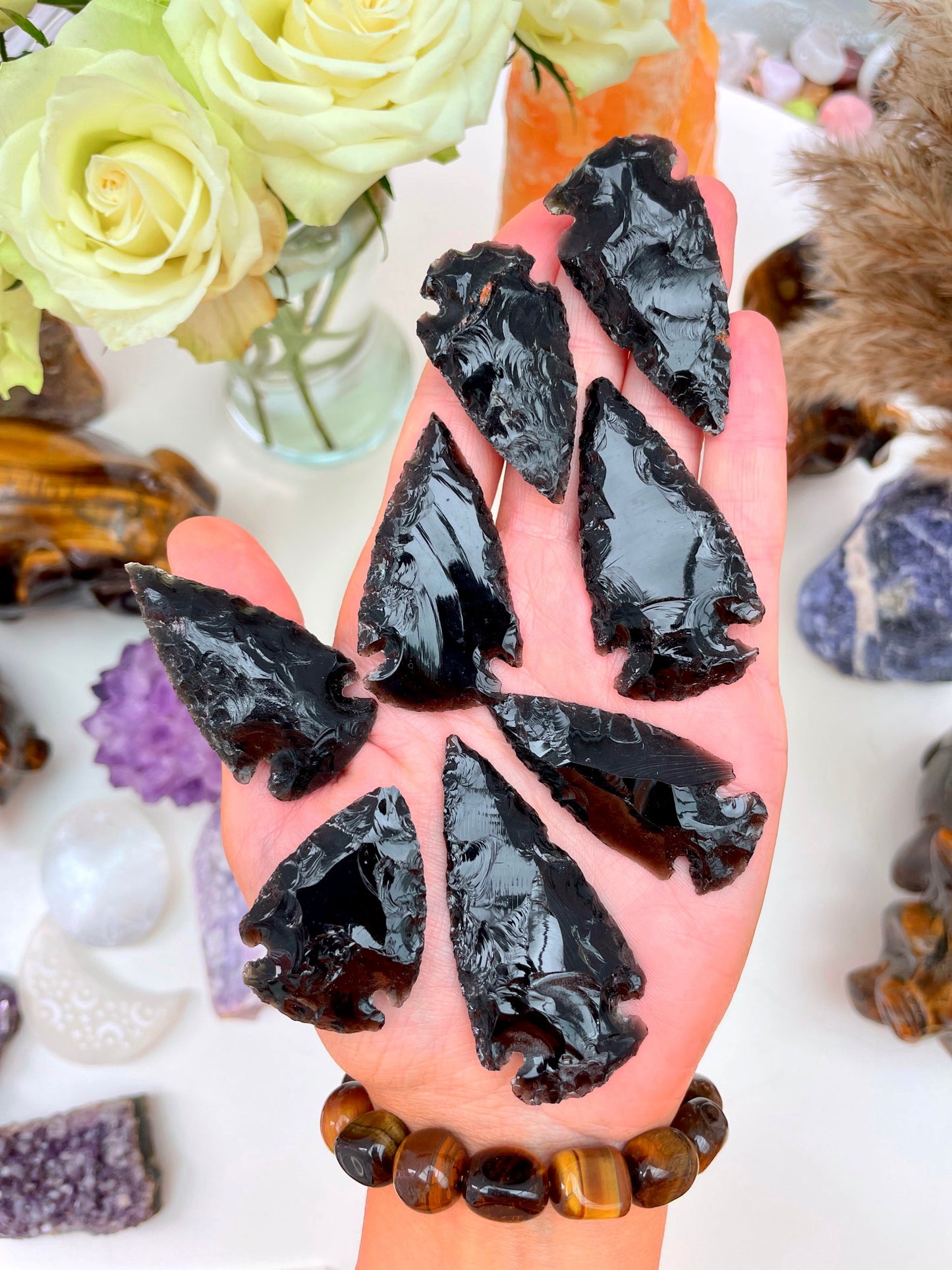Black Obsidian Arrowheads 🖤💎