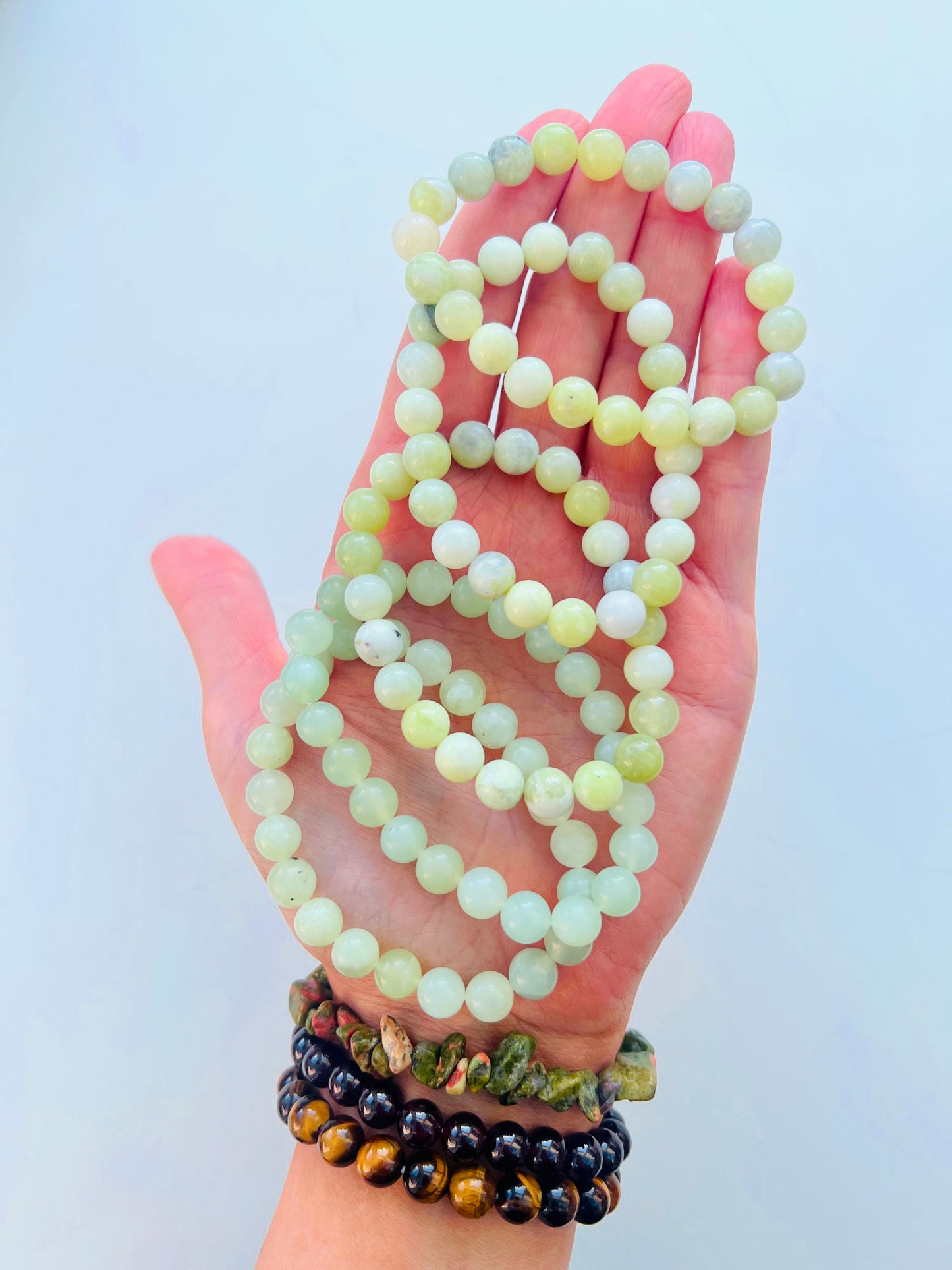 Jade Powerbead Bracelets
