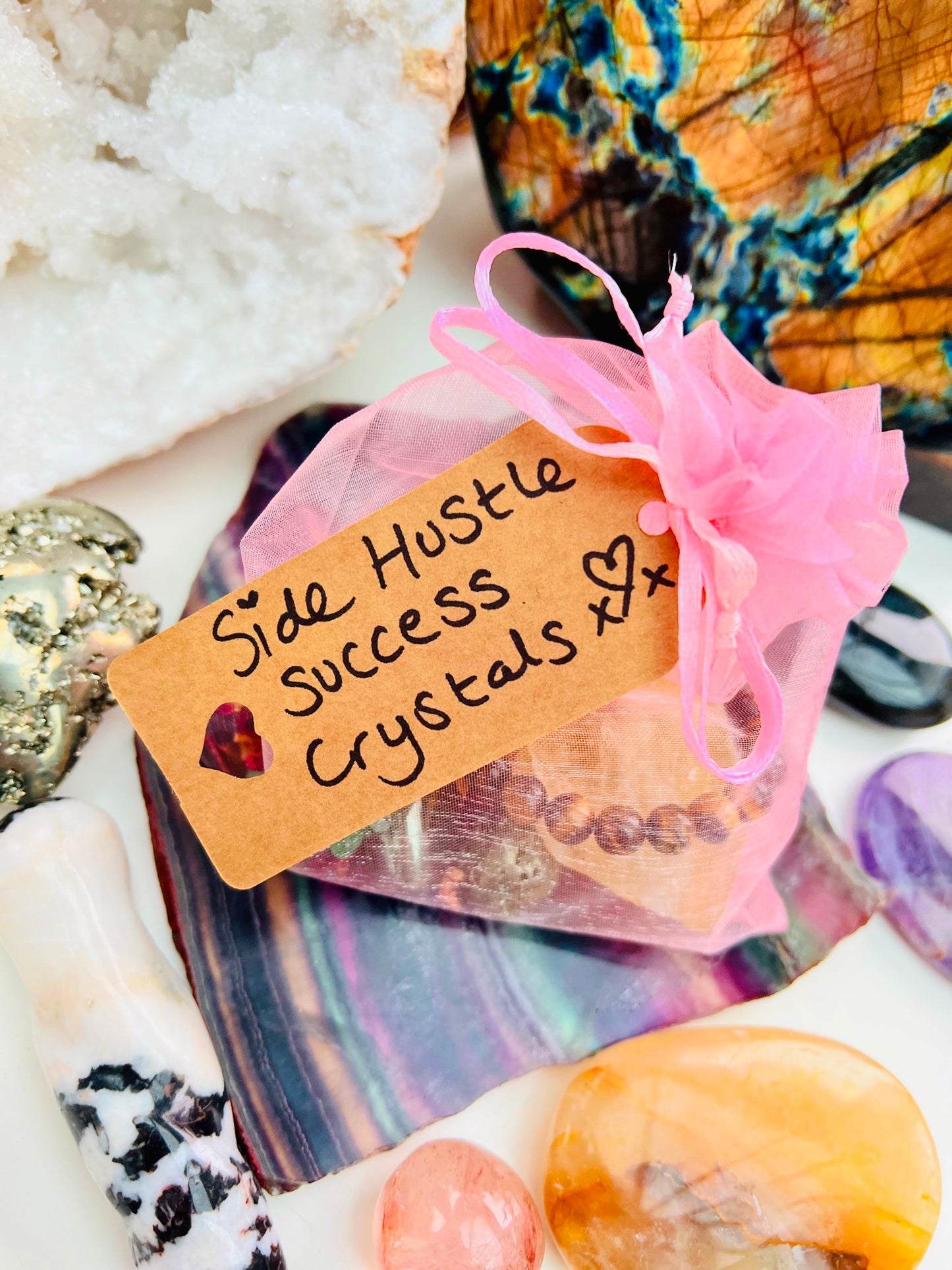 Side Hustle Success Crystals